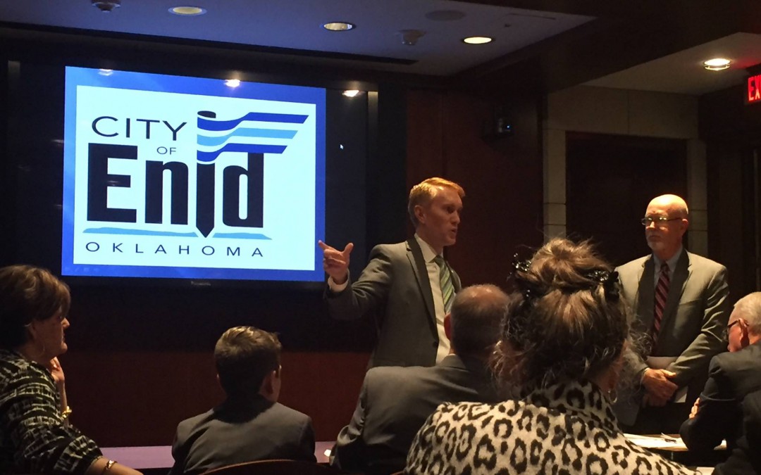CHAMBER GROUP TELLS ENID’S STORY DURING ANNUAL D.C. VISIT