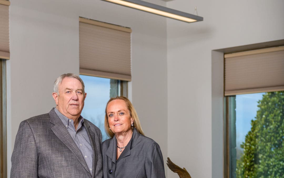 Widely traveled couple finds place to call home